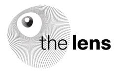 The Lens logo
